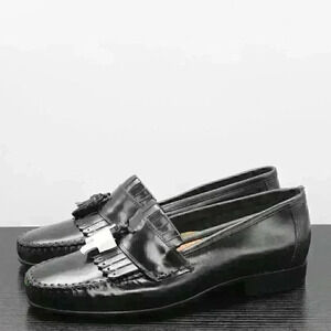Georgio Brutini Columbus Men's Black Loafers Shoes